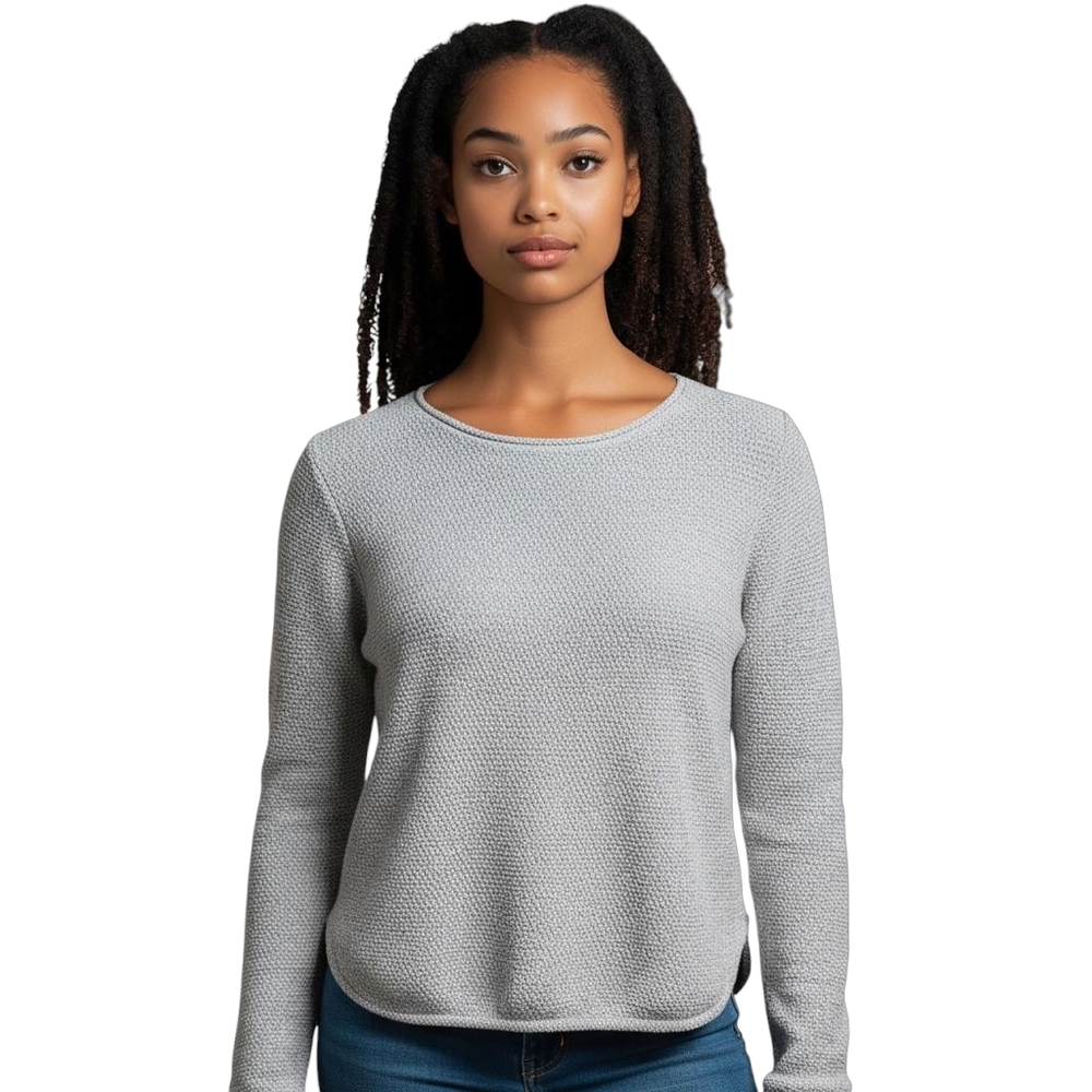 H&M Textured Long Sleeve Sweater